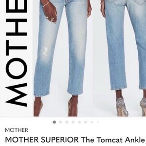 MOTHER Jeans: Tomcat Ankle in Gospel Grace